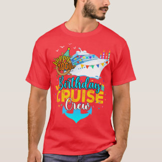 100e verjaardag Cruise Crew T-shirt
