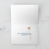 100e verjaardag Daisies Kaart (Binnen)