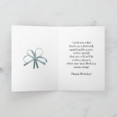 100e verjaardag met een scrapbook-effect kaart (Binnen)