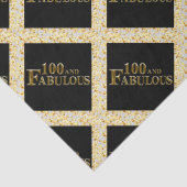 100e verjaardag tissuepapier (Detail)