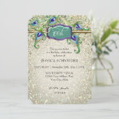 100e verjaardag van de Peacock-feether van de 100e Kaart (Staand voorkant)