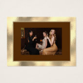 100Joyeux Noël Joyeux Nouvel An Gold Photo Brown (Dos)