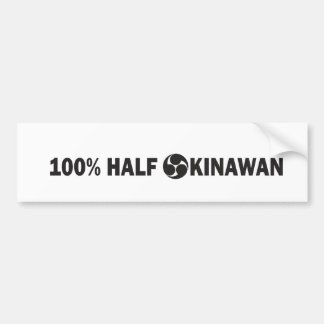 100PercentHalfOkinawan.pdf Bumpersticker