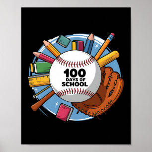 100ste dag Grappige Outfit Leraar & Student 10 Poster