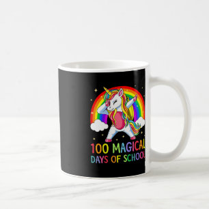 100ste dag school Unicorn 100 magische dagen Koffiemok