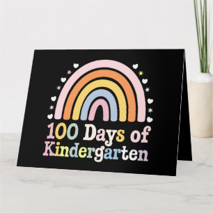 100ste Dag van de Kleuterjuf Kinder 100 dagen Kaart