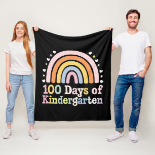 100ste dag van de kleuterleidster kinderen 100 dag fleece deken
