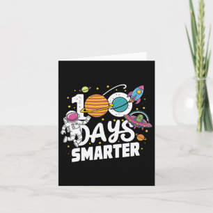 100ste Dag van de School Astronaut Space Boys 100  Kaart