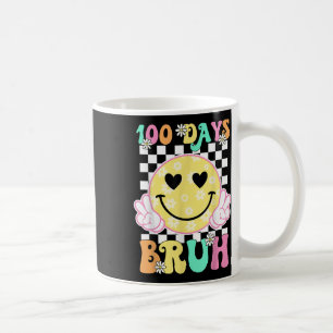 100ste dag van de school Groovy Smile Face 100 dag Koffiemok