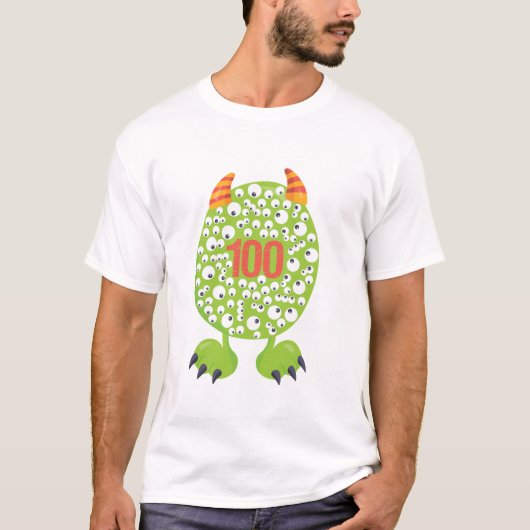 100ste Dag van de School Shirt Teacher Long Sleeve (Voorkant)