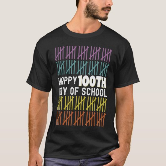 100ste dag van de school t-shirt (Voorkant)