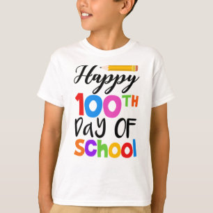 100ste dag van de school t-shirt