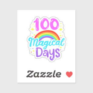 100ste dag van school 100 dagen 35 sticker
