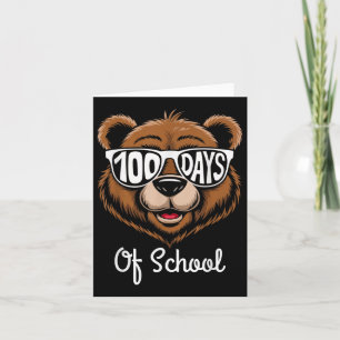 100ste Dag van School Cool Beer 100 dagen slimmer Kaart
