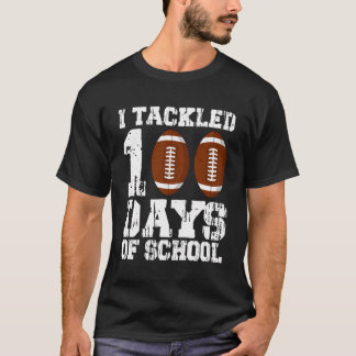 100ste dag van school Football pupil Ik pakte 100  T-shirt