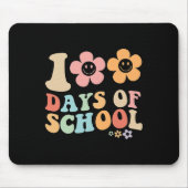 100ste dag van school groovy ontwerp voor stud muismat (Voorkant)
