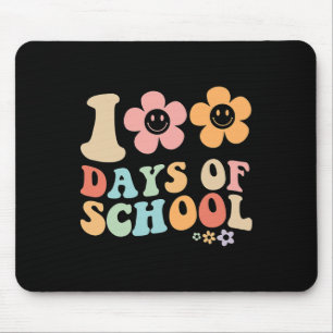100ste dag van school Groovy  ontwerp voor Stud Muismat