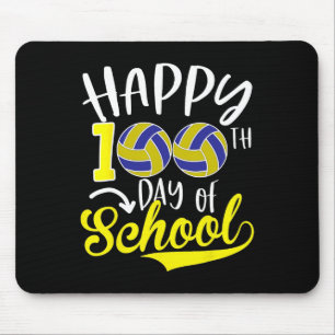 100ste dag van school leraar 100 dagen slimmer Vol Muismat