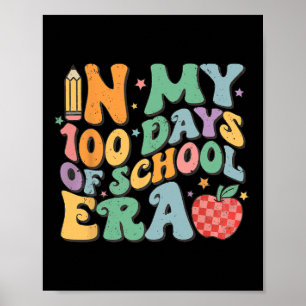 100ste Dag Van School Leraar Kind In Mijn 100 Dage Poster