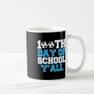 100ste dag van school Y'all Voetbal 100 dagen van Koffiemok
