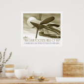 100ste Jubileum van de grote vlucht Poster (Keuken)