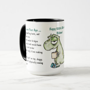 100ste verjaardag Grappig ouder worden cadeau LEUF Mok