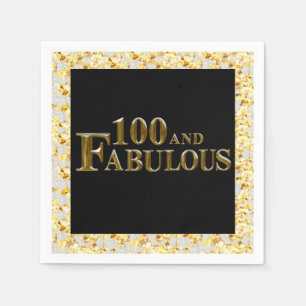 100ste verjaardag  servet