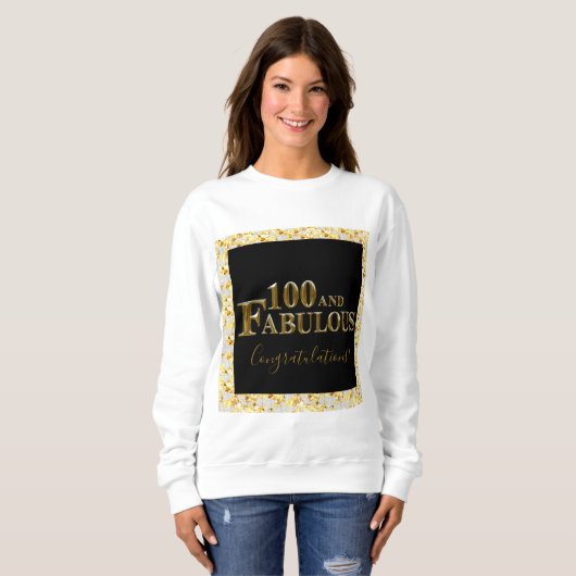 100ste verjaardag trui (Voorkant volledig)