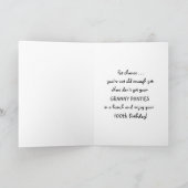 100ste Verjaardag voor haar-Grappige Kaart (Binnen)