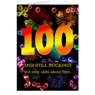 100th Birthday Still Rocking