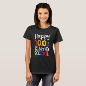 100th Day Of School 100 Days of Making a Differenc T-shirt (Voorkant volledig)