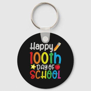 100th Day Of School 100 Days Of School Teacher Stu Sleutelhanger