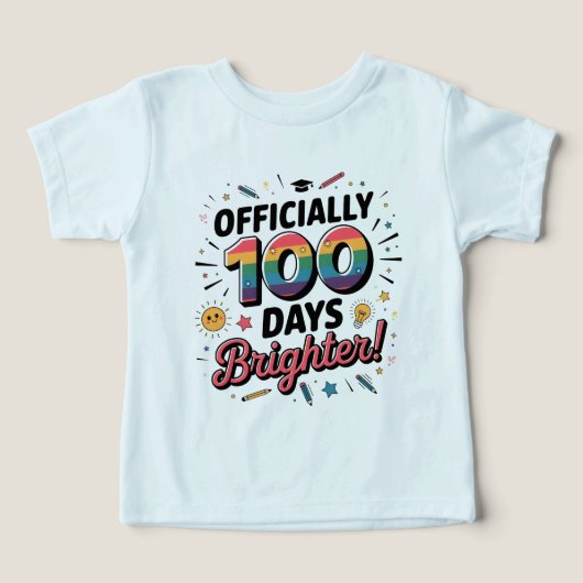 100th Day of School, Officially 100 Days Brighter (Design voorkant)