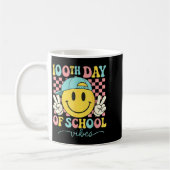 100th Day Of School Vibes 100 Days Teacher Boy Gir Koffiemok (Links)