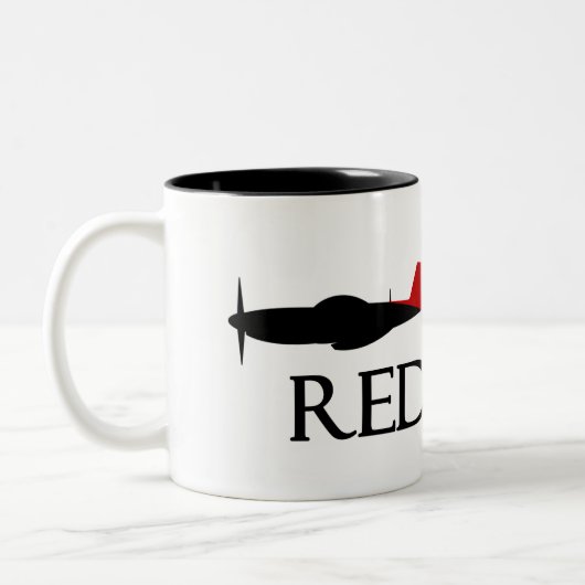 100th Tasse d'héritage "de queues rouges" (Gauche)