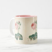 100th Tasse rose de cru de célébration (Devant gauche)