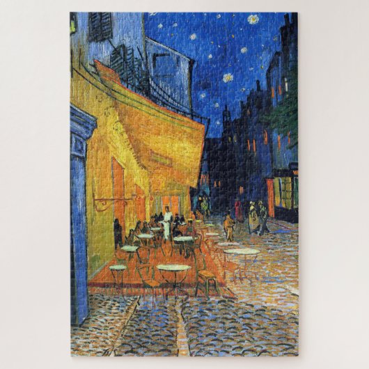 1014 morceaux de puzzle de terrasse de café (Vertical)
