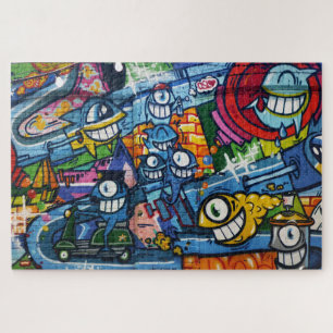 1014 Puzzel - Grappige Straatkunst