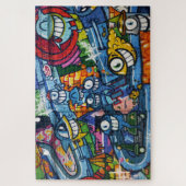 1014 Puzzle - Street Art Funny Legpuzzel (Verticaal)
