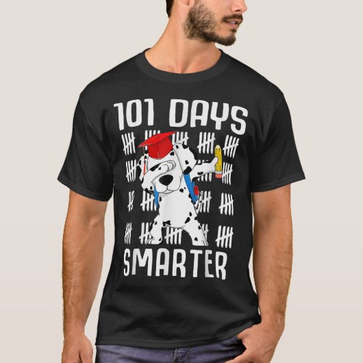 101 dagen slimmere Shirt Dalmation Dog Leerkrachte (Voorkant)