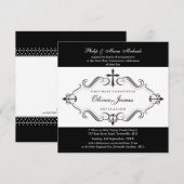 101-Denise - CHRISTENING INVITATIONS :: viva 5SQ (Devant / Derrière)