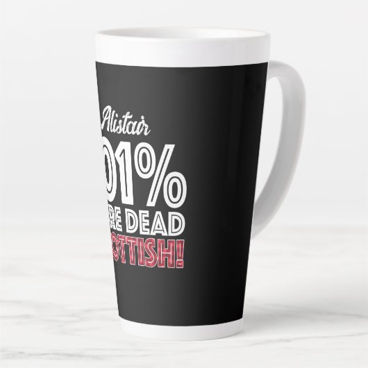 101% Pure Dead SCOTTISH! Latte Mok (Rechterhoek)
