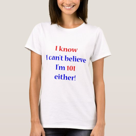 101 T-SHIRT (Voorkant)
