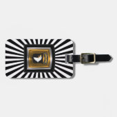 101e afdeling Luchtvaart, "Schroefmachines" Bagagelabel (Voorkant horizontaal)