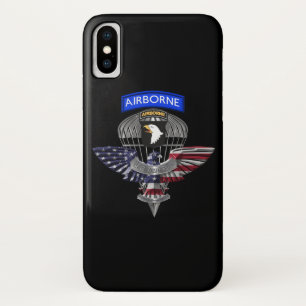 101e afdeling Luchtvaart, "Schroefspellen" Veteraa iPhone X Hoesje