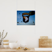 101e affiche du correctif de la division aéroporté (Cuisine)