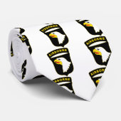 101e Airborne Div Combat Service Badge Stropdas (Opgerold)