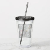 101e Airborne Div Irak Combat Veteran Acryl Drinkbeker (Achterkant)