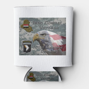 101e Airborne Div Irak Combat Veteran Blikjeskoeler