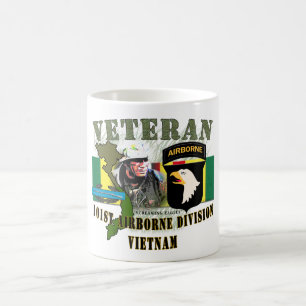 101e Airborne Div-Vietnam (met CIB) Koffiemok